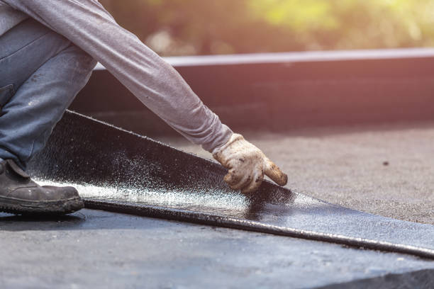 Professional Waterproofing technician working in Mosheim, TN